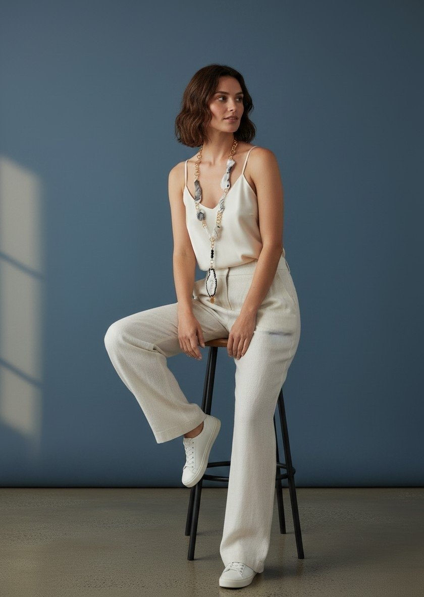 Collana più orecchini "Ombre e Luce" Essenza Donna - immagine 2