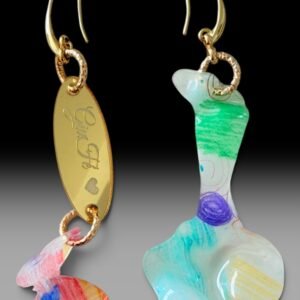 Collana più orecchini “Arcobaleno ” Essenza Donna
