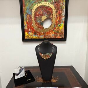 Centro (Dipinto & Collier indossabile)